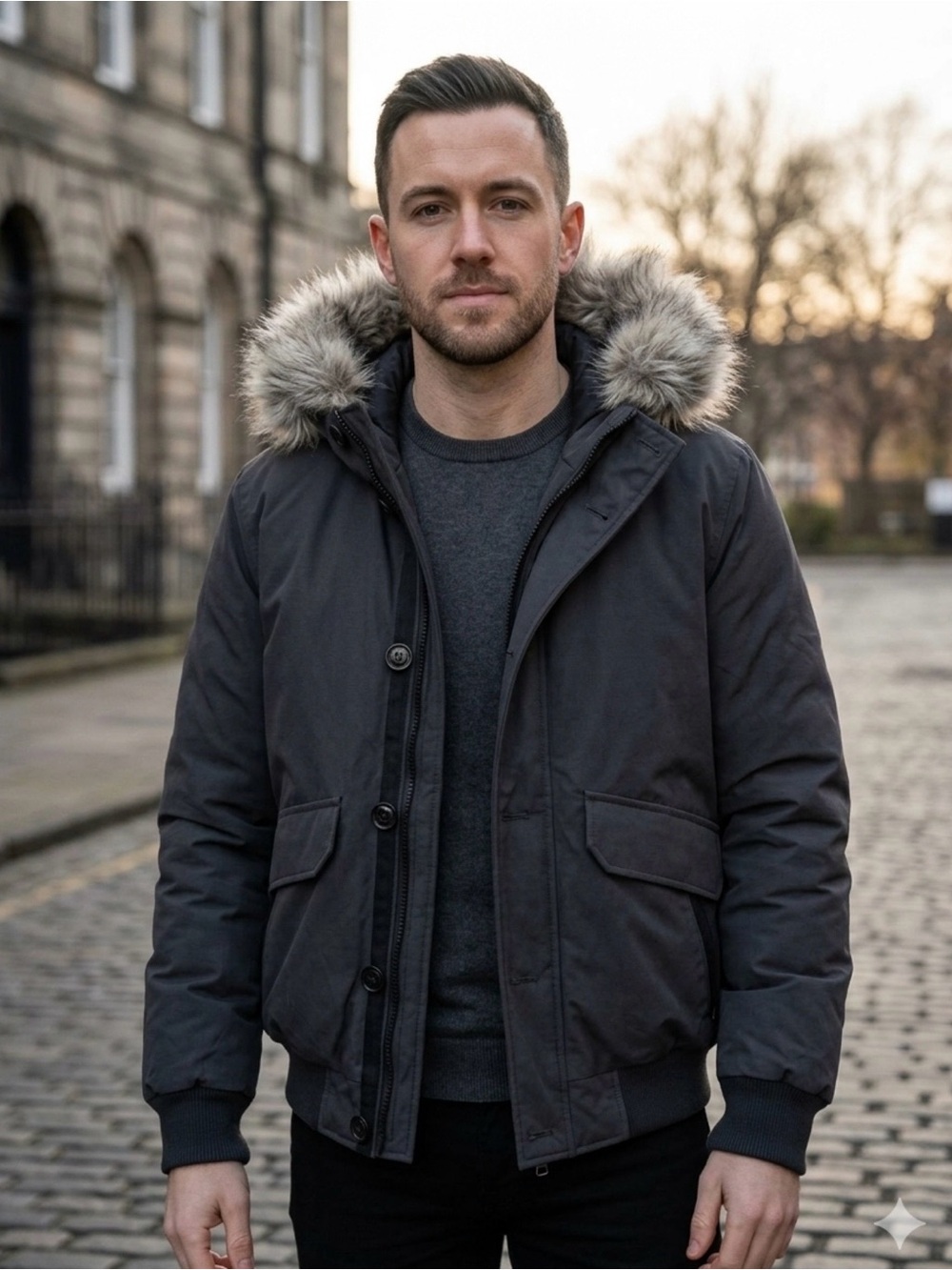 American Eagle Outfitters Olive Puffer Jacket